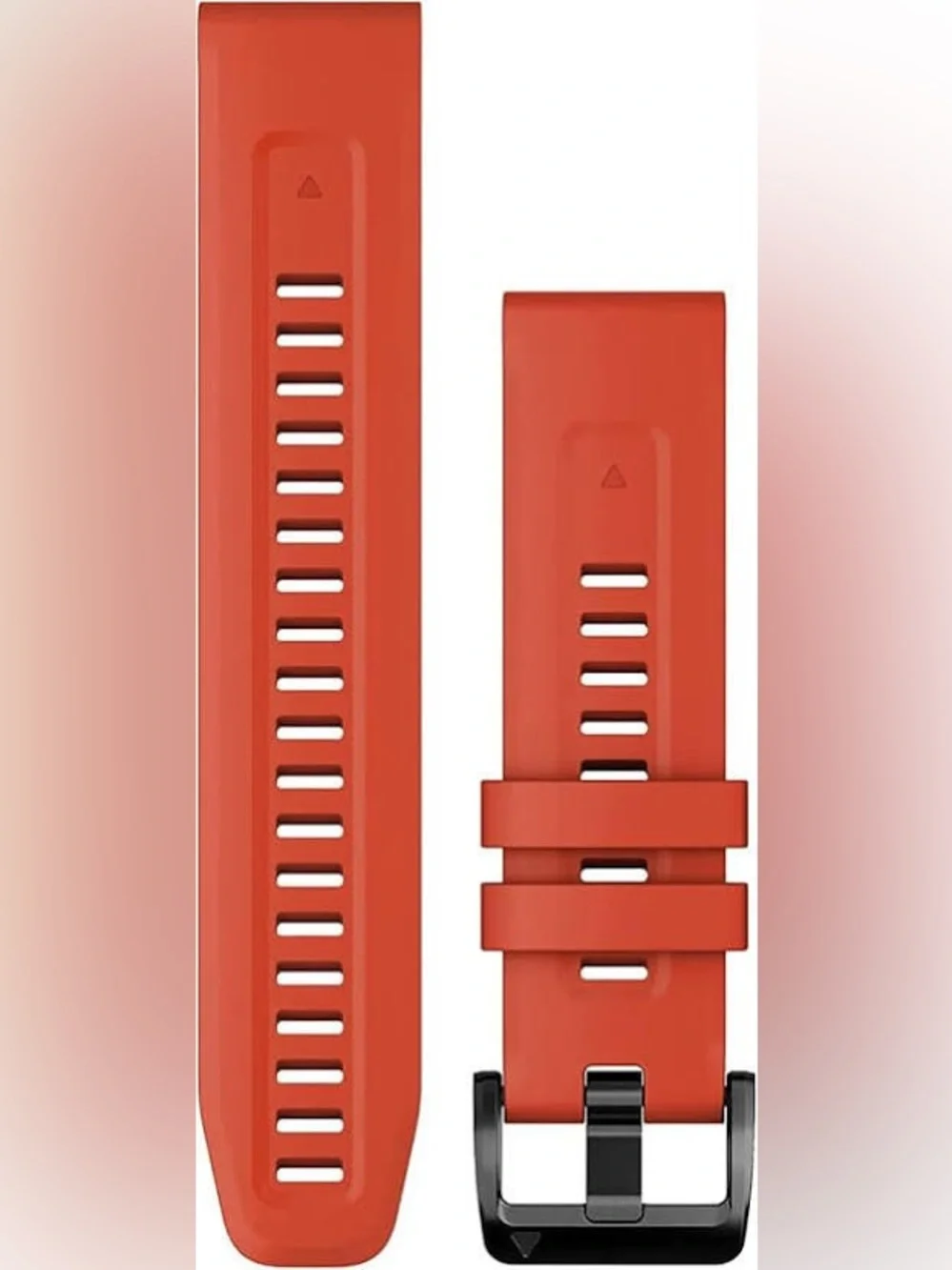 Garmin QuickFit silicone watch band-Red